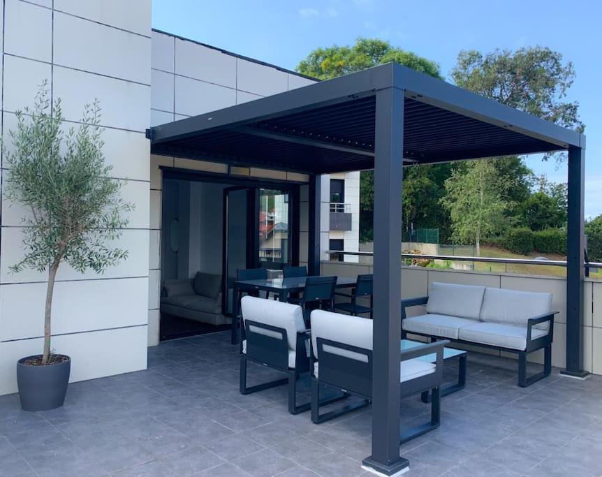 Апартаменты Atico Con Esplendida Terraza Комильяс Экстерьер фото
